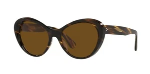 Oliver Peoples ZARENE OV 5420SU Cocobolo/Brown Polarized (1003/83) Sunglasses - Picture 1 of 4