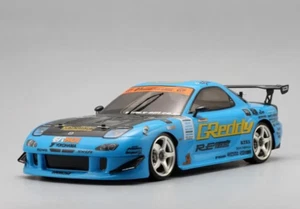 1/10 RC Car BODY Shell MAZDA RX7 GT AMEMIYA Body w/ Wing 200mm *Unpainted* CLEAR - Picture 1 of 6