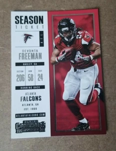 2017 Panini Contenders Football #3 Devonta Freeman Atlanta Falcons - Picture 1 of 2
