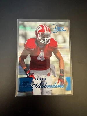 2014 Flair Showcase Jared Abbrederis RC Legacy Collection #127 Row 1 /100 - Image 1 of 2