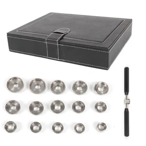 Fit Breitling Removal Tool opener Set/Kit 15 Dies Watch Back Case Opener Die - Picture 1 of 23