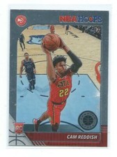 2020/21 Hoops Premium-Cam Reddish Rookie #207-Atlanta Hawks/Duke