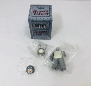 Vivisect Playset by Strangeco Luke Chueh Mugs Bunny Sad Face W Mask SOME SEALED - Picture 1 of 14