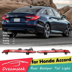 Fanale posteriore paraurti a led per Honda Accord 2018 2019-2022 fanale freno rosso #ZX - Foto 1 di 8