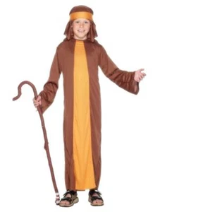 Child Shepherd Boy Christmas Fancy Dress Costume - Picture 1 of 1