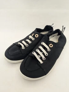 Vionic Strandschuhe Damengröße 6,5 schwarz Canvas Slipper Schuhe LESEN - Bild 1 von 17