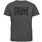 Work Out Drink Stouts Mens T Shirt