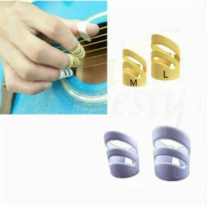 1Pcs Guitar Thumb Finger picks Acoustic Electric Guitar Stringed Instrument M/L - Picture 1 of 12