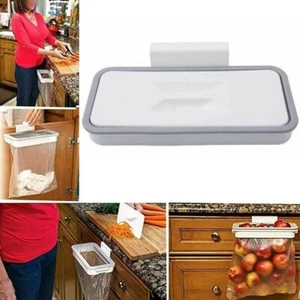 Practical Hanging Trash Can for Cabinet or Pantry Door Easy Installation - Picture 1 of 6