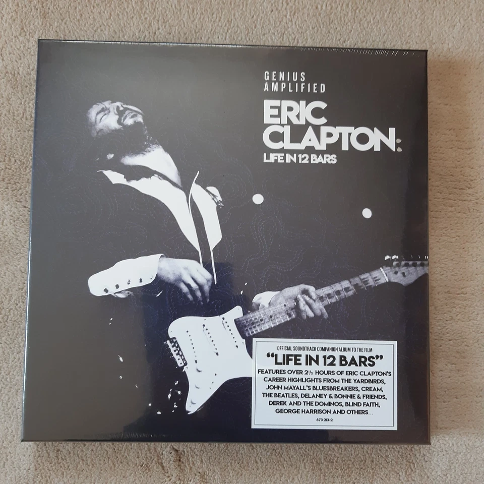 LP-BOX  Eric Clapton, Cream Derek and the Dominos a.o.  Life In 12 Bars- OVP 4LP - Bild 1 von 2