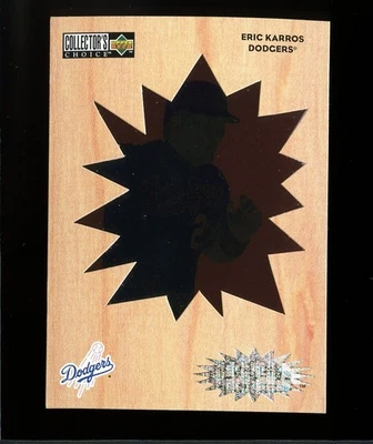 Collector's Choice You Crash the Game Redemption 1996 Eric Karros #CR20 plateado Foto 1 de 2