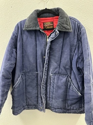 Chaqueta de Invierno Vintage WALLS Blizzard Pruf Pana Aislada Para Hombres HECHA EN EE. UU. Foto 1 de 4