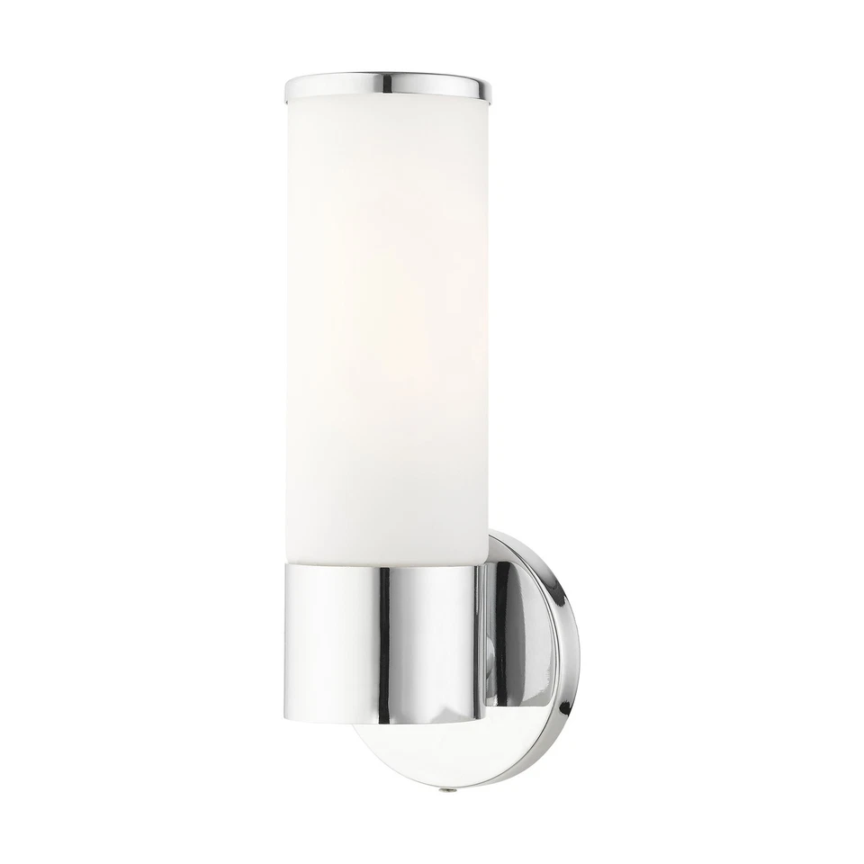 Livex Lighting 16561-05 Lindale - 1 Light Ada Wall Sconce Polished Chrome