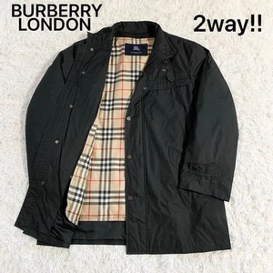 BURBERRY LONDON Outerwear Nova Check Liner Jumper Blouson - Picture 1 of 24