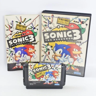 SONIC THE HEDGEHOG 3 Mega Drive Sega 1729 md - Image 1 of 4