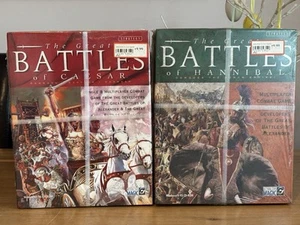 The Great Battles Bundle PC Spiel Caesar and Hannibal Interactive Magic SEALED - Bild 1 von 5