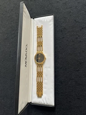 Полностью функциональные мужские часы Movado Esperanza Gold - Изображение 1 из 4