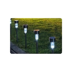 Outdoor Solar Lights   Garden Landscape Lights 6-12-24 Pack Pathway Solar Lights - Picture 1 of 11