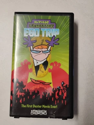 Dexters Laboratory - Ego Trip (VHS, 2000, Black Modified Clam) - Image 1 of 4