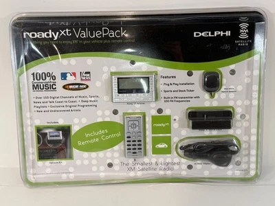 Delphi Roady XT XM Satellite Radio VALUE PACK Kit SA10189-11P1 NEW - Image 1 of 2