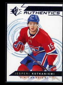 SP #130 2018-19 Jesperi Kotkaniemi azul - Imagen 1 de 2