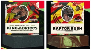 Dr. Squatch Jurassic Park, Raptor Rush, King of Briccs & Other Soap Guy Scents