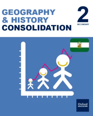 Geography & History. Libros 2.ºESO Ed.OXFORD  (en inglés) ISBN 9780190517618 - Imagen 1 de 3