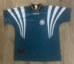 Germania - Maglia da trasferta -1996 - Adidas - L - Pit to pit 23" (53) - Foto 1 di 11