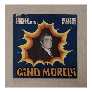 Gino Morelli Vinilo 7" 45 Revoluciones Error Funcionario Judicial/Joven Honor / - Imagen 1 de 2