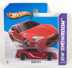 Hot Wheels Scion FR-S red Showroom short card - Picture 1 of 1
