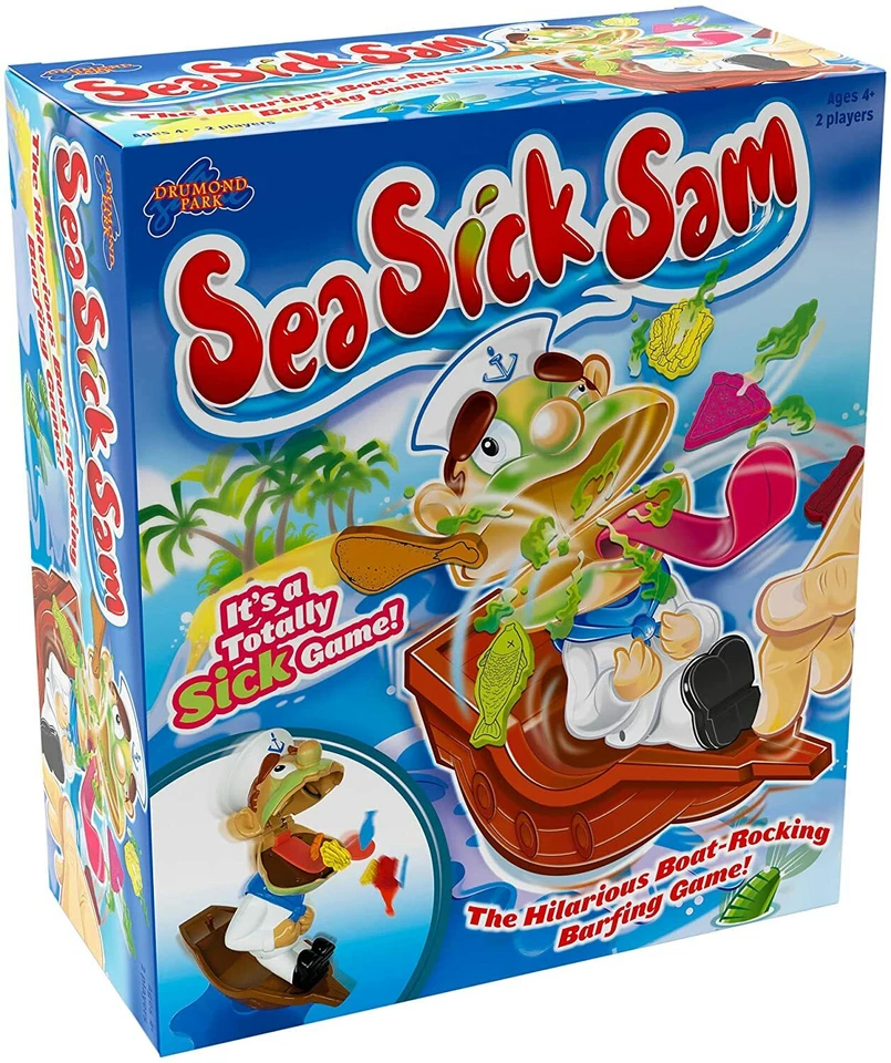 NEW OFFICIAL DRUMOND PARK SEA SICK SAM BOARD GAME - Image 1 of 1