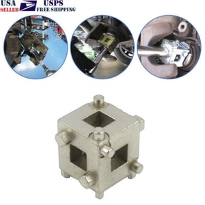 Auto Car Vehicle Rear Disc Brake Piston Caliper Wind Back Cube Tool 3/8 Inch - Picture 1 of 8