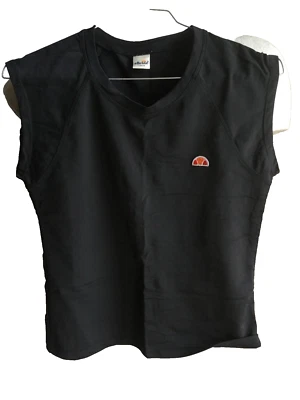 MAGLIA ELLESSE ITALIA VEST CANOTTA TANK TOP RUNNING NYLON SMANICATO SIZE 48 - Imagen 1 de 4