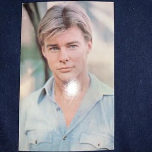 Jan Michael Vincent color promo postcard pre signed autograph - Bild 1 von 2
