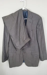 Ermenegildo Zegna Trofeo Suit Men's 42R Silk Blend Double Vented Pants 36x28 - Picture 1 of 23