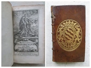 HISTOIRE ROMAINE DE VELLEIUS PATERCULUS, 1664. Armes de CADEAU D'ACY, Oise. - Picture 1 of 20