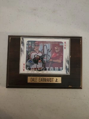 2002 Press Pass Eclipse - Shootout #40 Dale Earnhardt Jr. Signed Memory Lane - Image 1 of 3