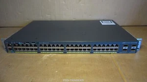 CISCO WS-C2960X-48TS-L V03 Catalyst 2960-X 48x GIGABIT + 4x 1G SFP Switch + RM - Bild 1 von 7