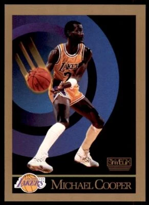 1990-91 SkyBox NBA Michael Cooper . Los Angeles Lakers #134 - Image 1 of 2