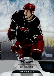 Paul Bissonnette - 2011-12 Panini Certified Card #7 - Arizona Coyotes - Picture 1 of 2