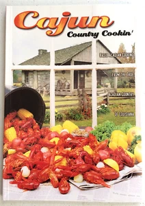 CAJUN COUNTRY COOKING. COOK BOOK LOUISIANA BAYOU COOKIN' CREOLE RECIPES PICTURES - Imagen 1 de 12