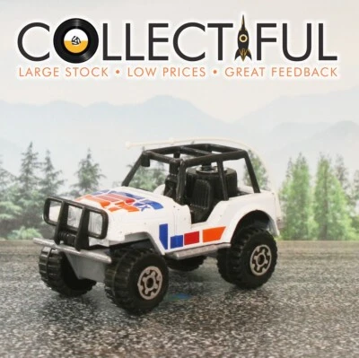 MATCHBOX - #37 - JEEP 4X4 - 1983 - BLANCO - DIECAST 🔥337 Foto 1 de 4