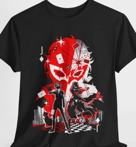 Persona 5 Video game, Shirts for men, Unisex tee, Gaming Shirt, Gift for gamers - Picture 1 of 11
