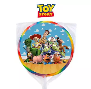 24 Disney Toy Story 3 1.67" Sticker Labels for Bag Lollipop Party Favor Birthday - Picture 1 of 1