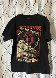 Star Wars The Empire Boys Medium Black T-shirt - Picture 1 of 4