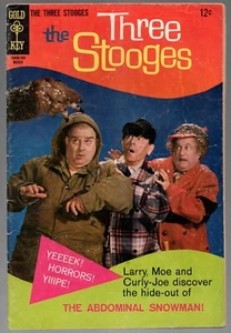 Three Stooges #38 The Abdominal Snowman Gold Key Comics 1968 - Picture 1 of 5