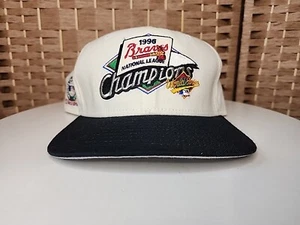 VTG Atlanta Braves 1996 Champions Snapback Hat Mens White New Era USA World - Bild 1 von 11