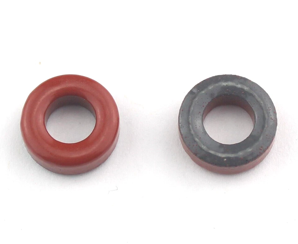 10pcs Toroid T37-2 Iron Powder Core Made w/ BASF Carbonyl Iron Material Type 2 - Image 1 of 1