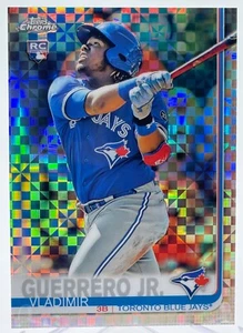 Vladimir Guerrero Jr. 2019 Topps Chrome Xfractor Rookie Card RC 201 BLUE JAYS - Picture 1 of 2