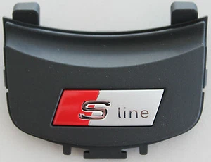 Audi TT 8J original S-Line Lenkradclip Logo Clip Schriftzug TTS Emblem Lenkrad - Bild 1 von 1